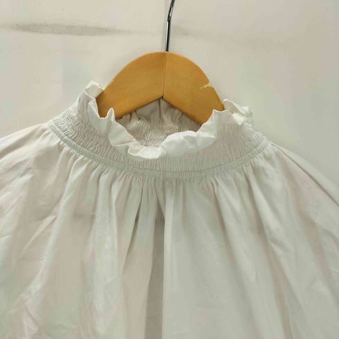 ダブルスタンダードクロージング DOUBLE STANDARD CLOTHING 25SS フリルネック リボン デザイン ブラウス レディース FREE